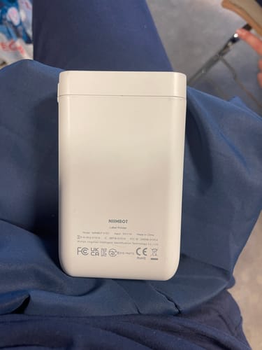 Customer photo review of D101 1 Inch Inkless Label Printer with Tape - Effortless Labeling Made Easy