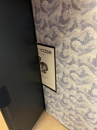 Customer photo review of Custom Book-Style iPad Case