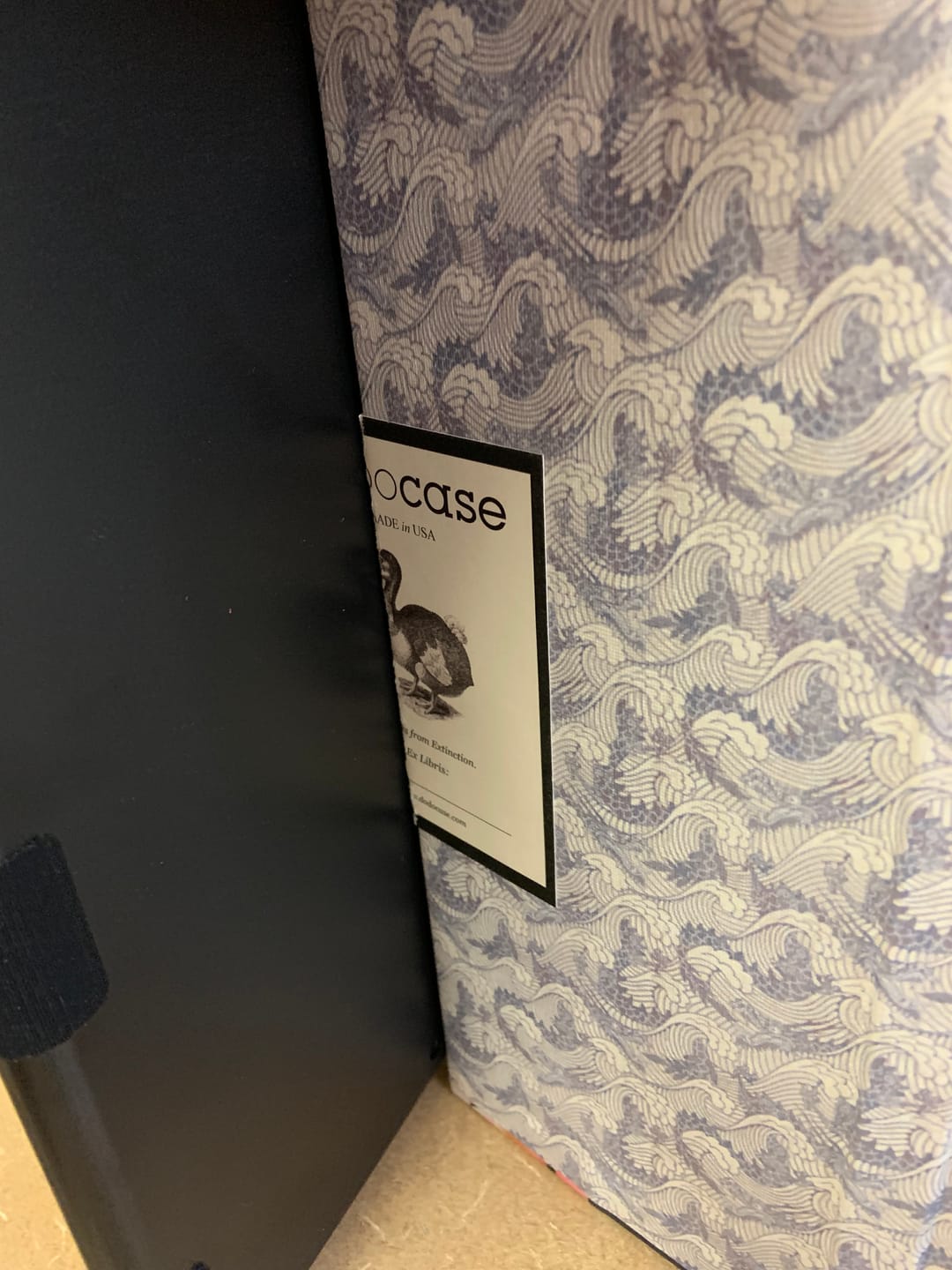 Customer photo review of Custom Book-Style iPad Case