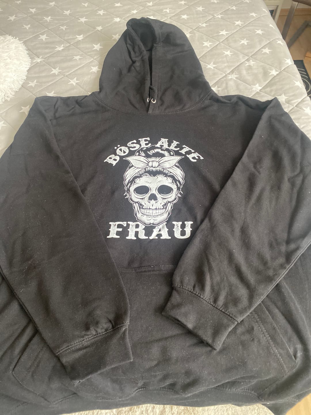Customer photo review of Böse alte Frau - Damen Hoodie