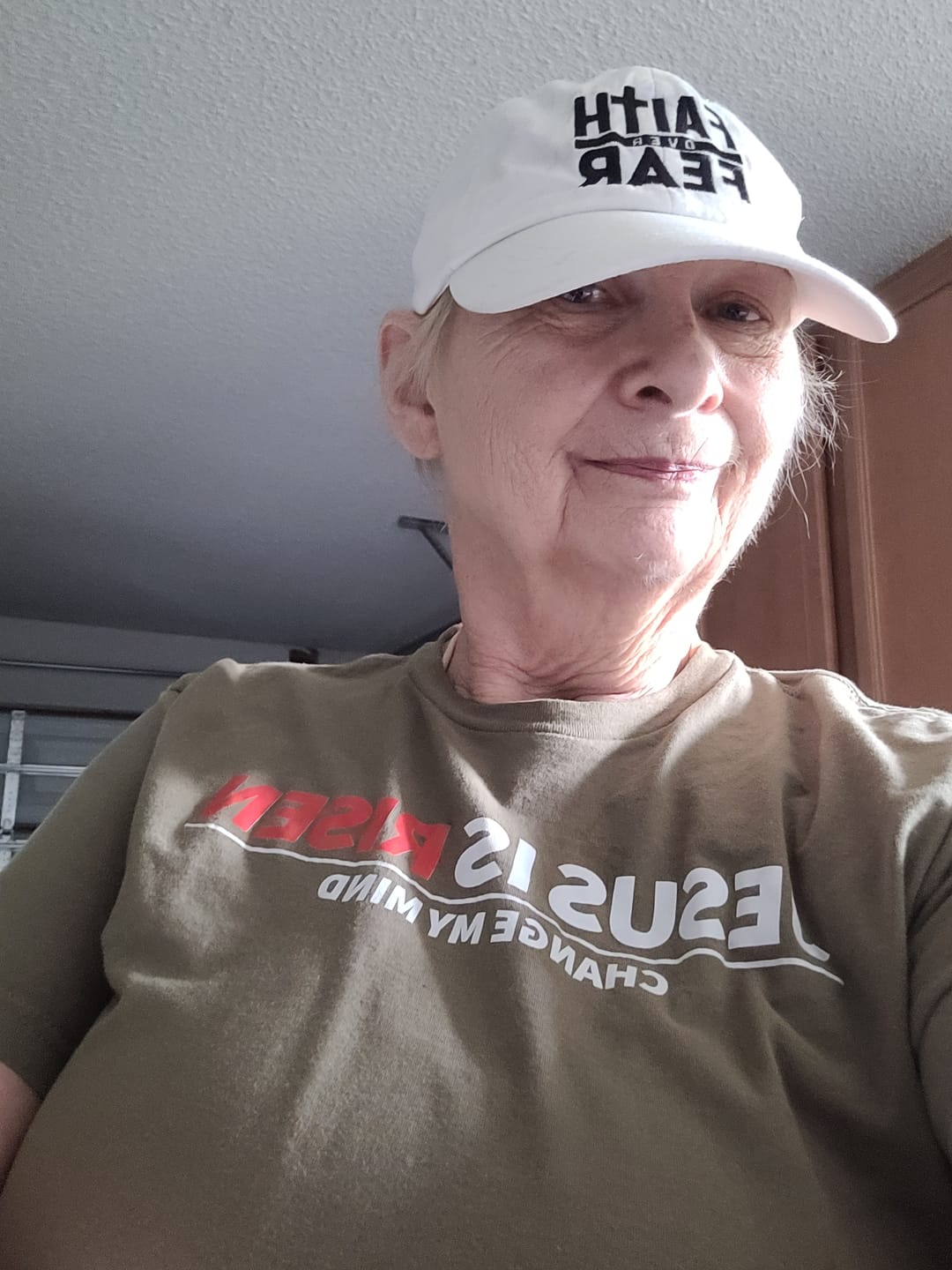 Customer photo review of Jesus Is Risen T-Shirt