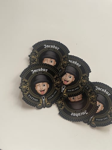 Customer photo review of Sticker Vinile Classico