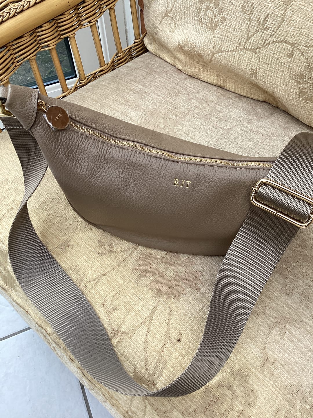 Customer photo review of The Fleur Hip Bag
