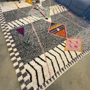 Customer photo review of Beni Ourain Dots Rug - Moroccan Handmade Rug