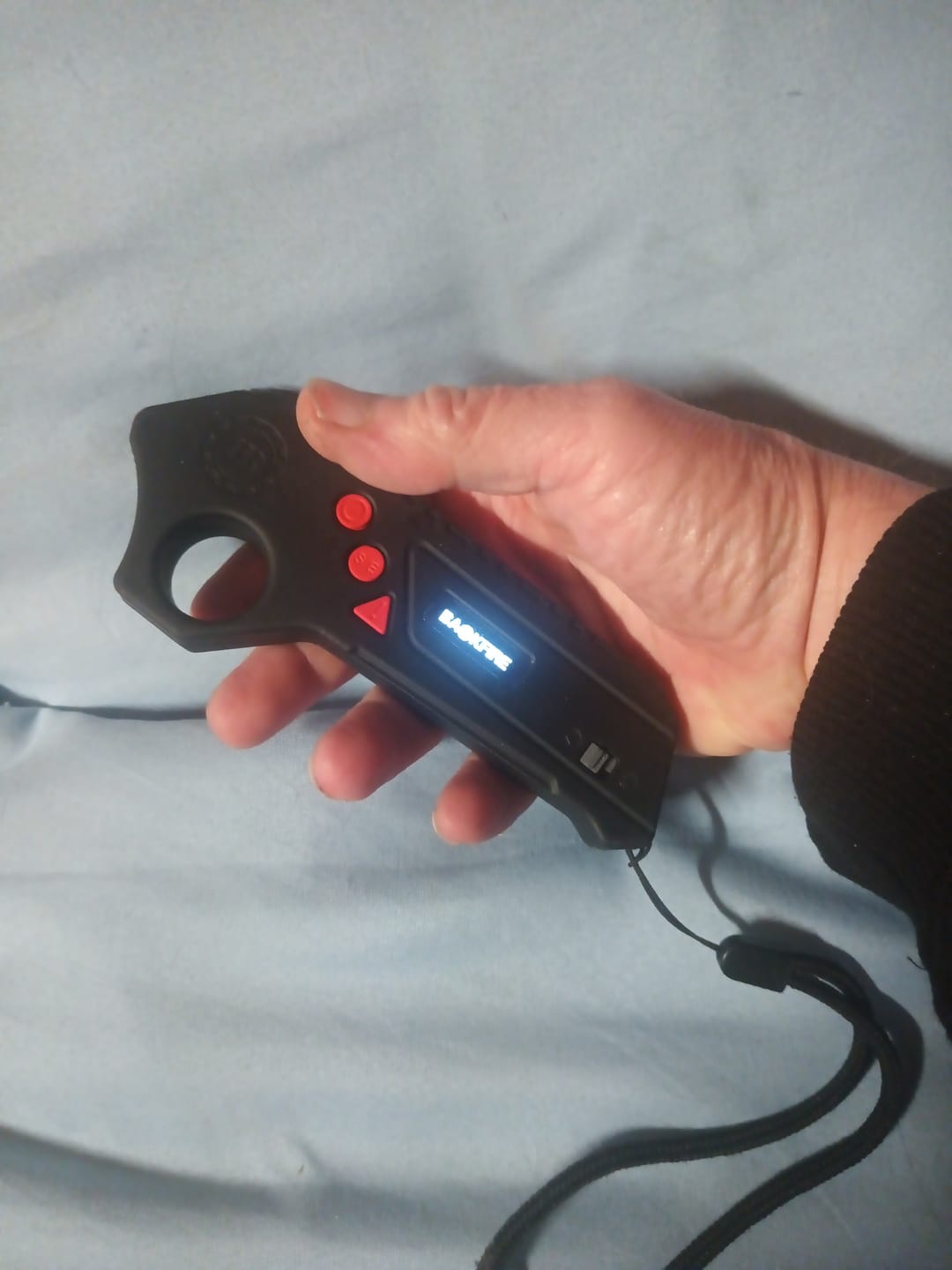 Customer photo review of Backfire R2x Wireless Remote With Oled Display For Ranger X2 / Mini