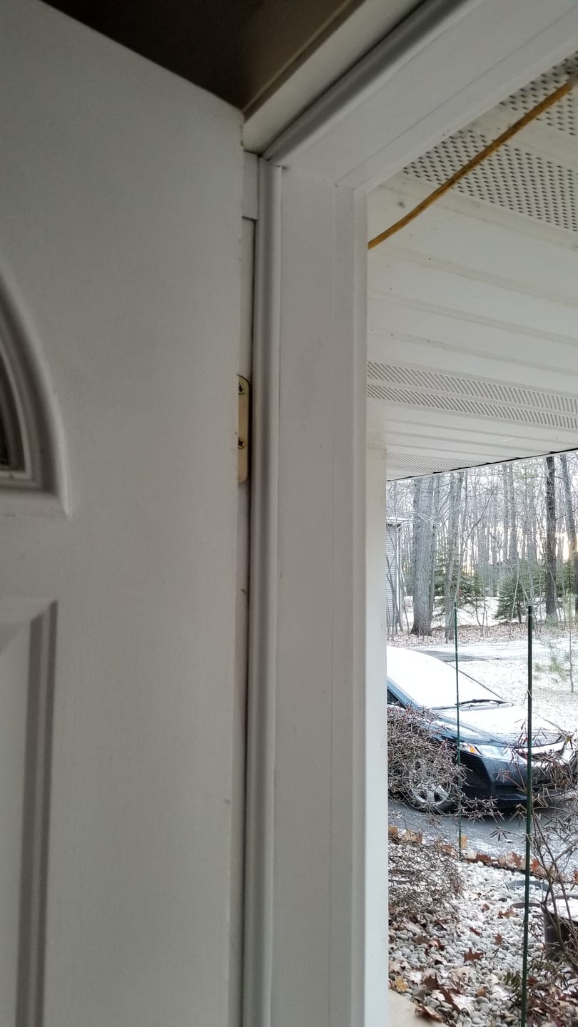 Customer photo review of MEGA Reach Foam Weatherstrip (1 piece)