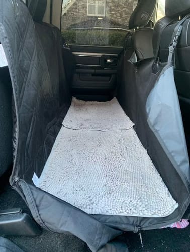 Customer photo review of CleanyMat | Ultra Absorbent Microfibre Mat
