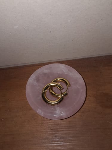Customer photo review of The Adina Earrings