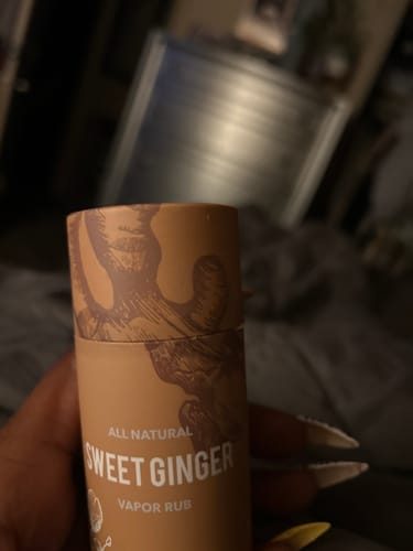 Customer photo review of North Carolina Sweet Ginger Rub