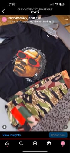 Customer photo review of Copy of Vencae™ TEE - LIL Baby Graph