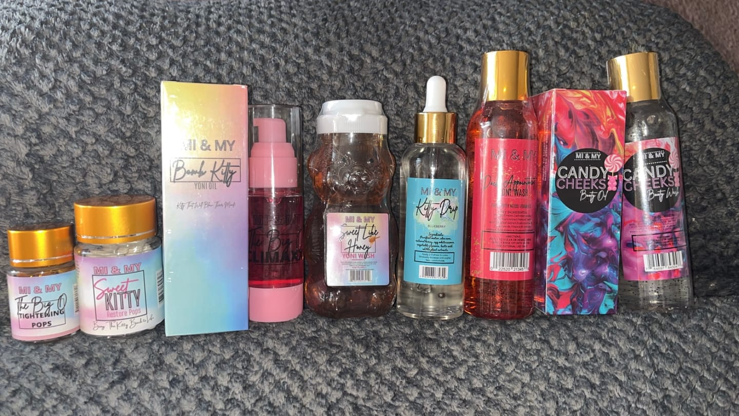Customer photo review of Kitty Drip Blueberry