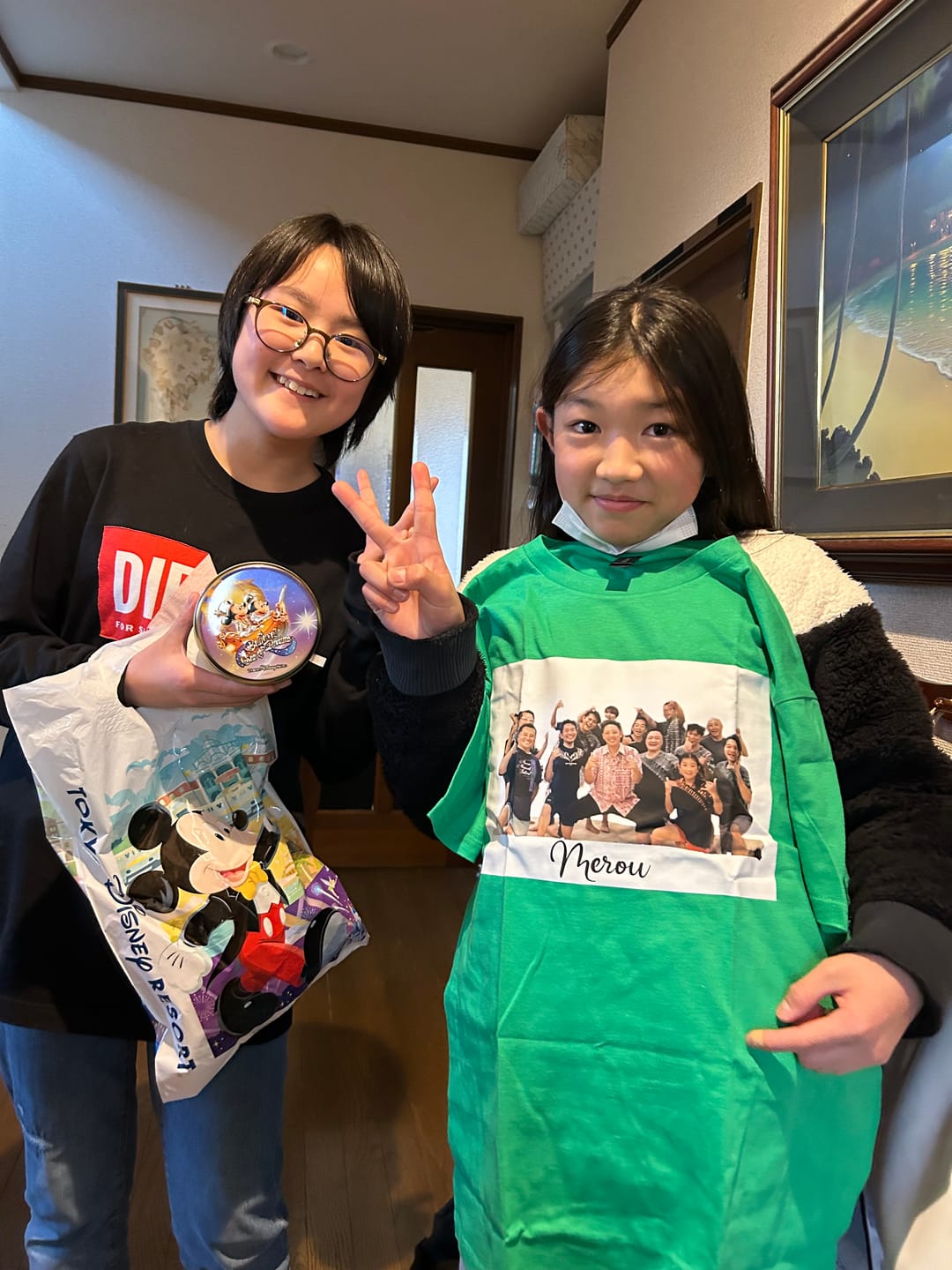 Customer photo review of 好きな写真と文字で作るオリジナルプリントTシャツ