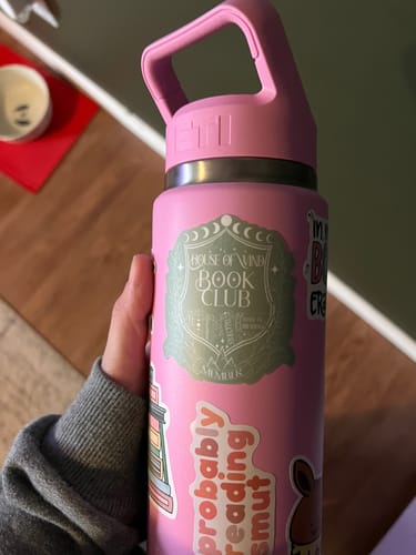 Customer photo review of House of Wind BookClub crest sticker