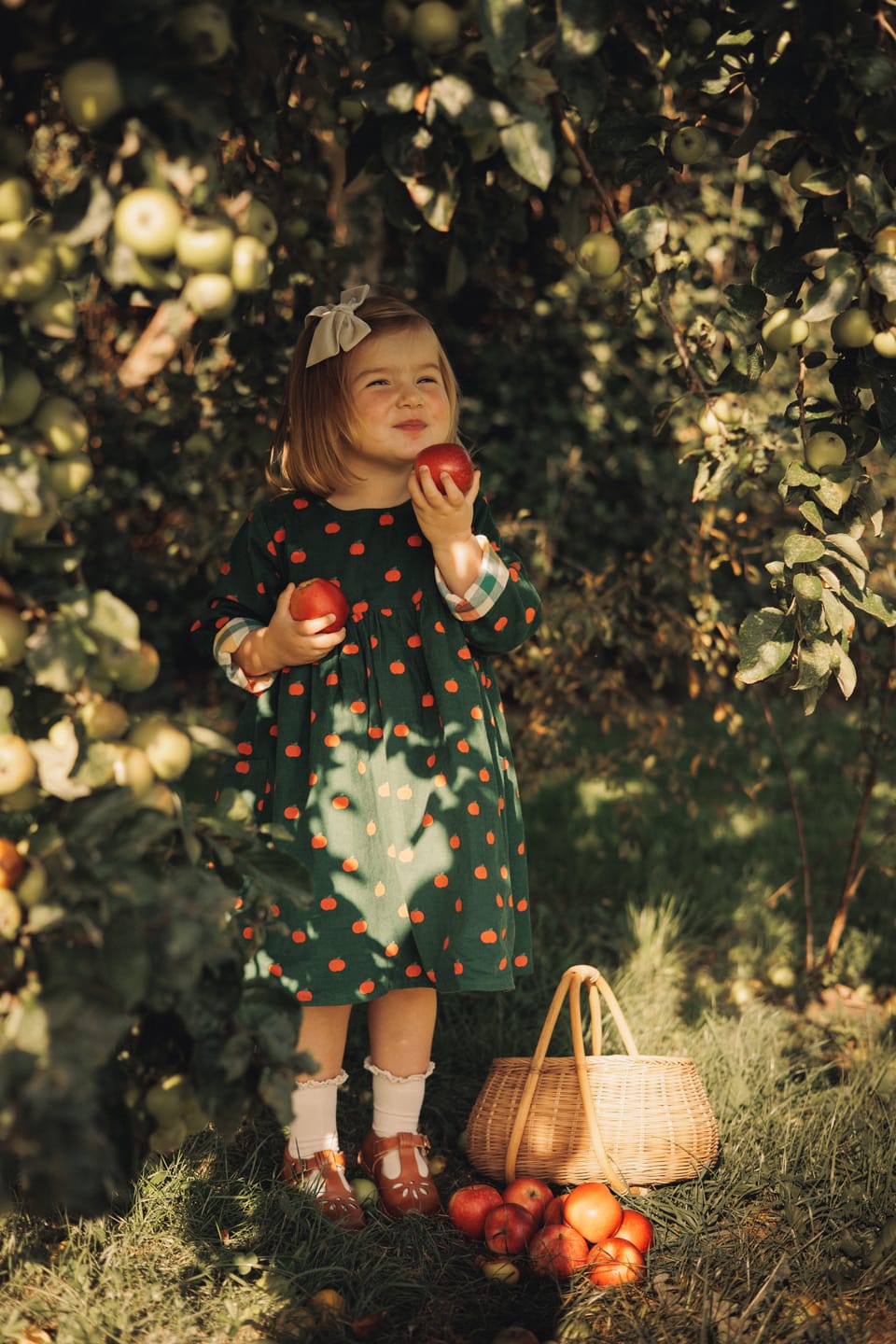 Customer photo review of Apple Day After Day Reversible Corduroy Pocket Dress