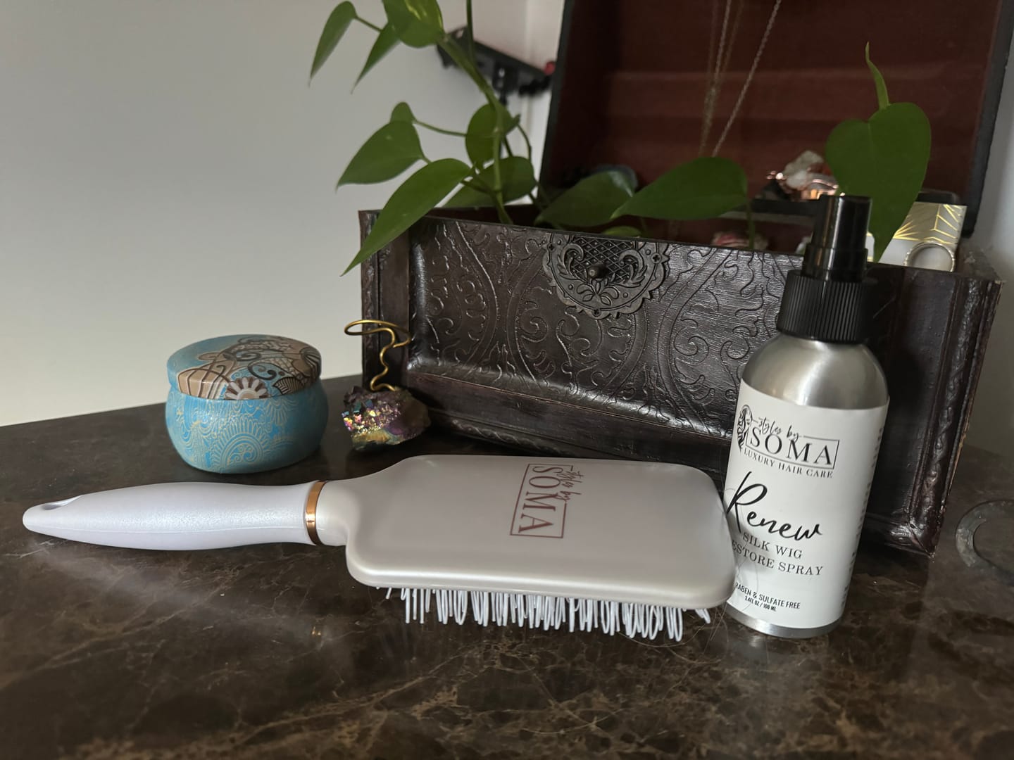 Customer photo review of Luxury Wig Brush