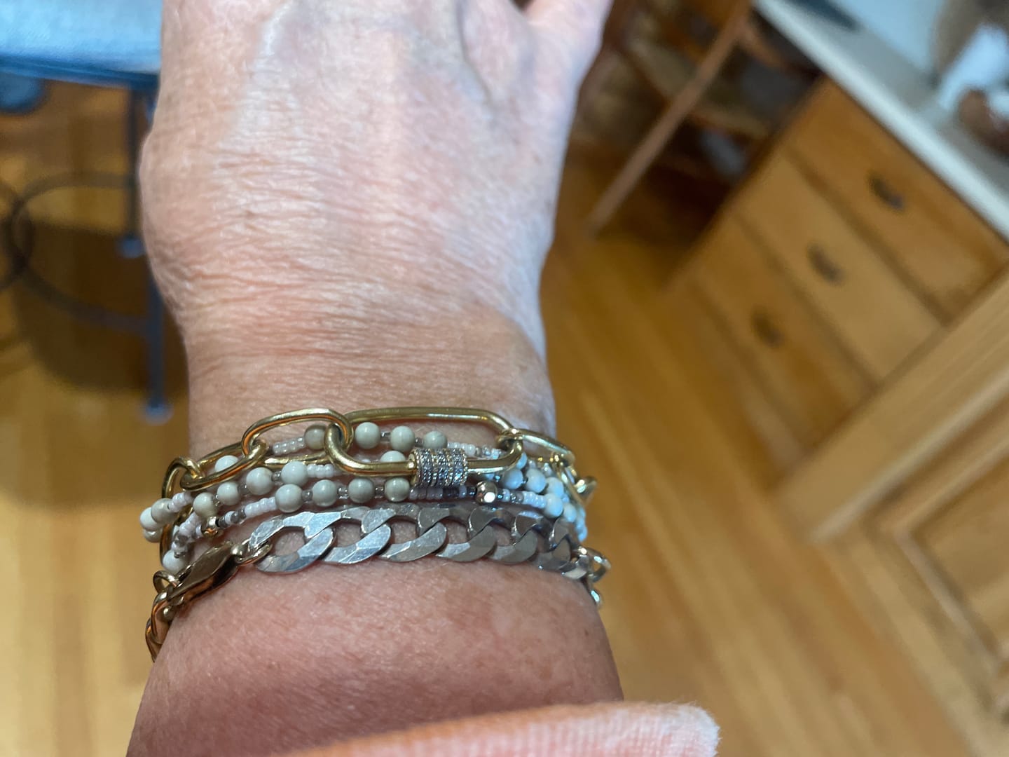 Customer photo review of Forever Bond Chain Bracelet
