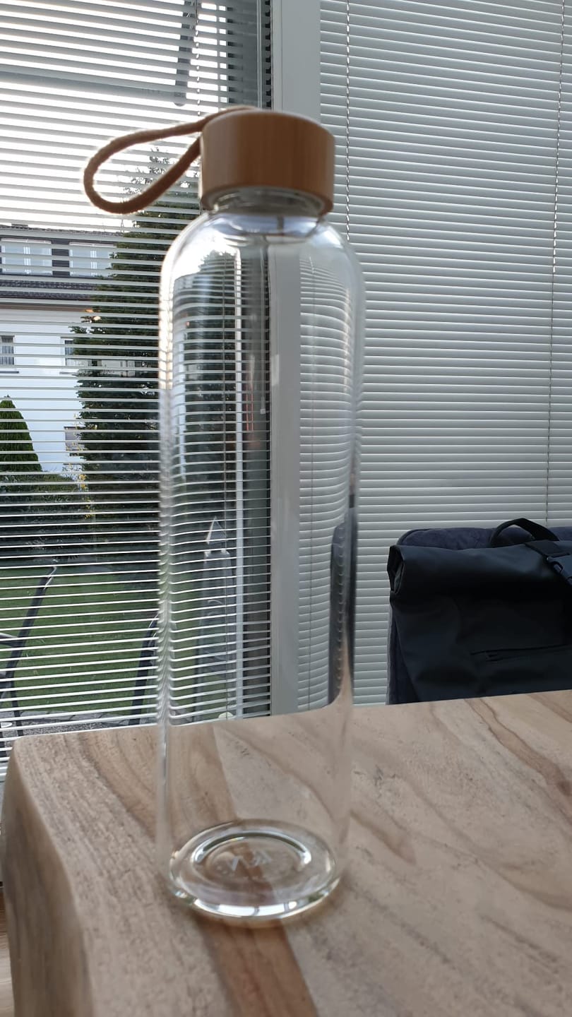 Customer photo review of T&N Glasflasche 1 Liter, 750ml, 550ml