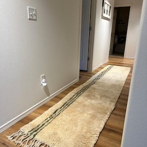 Customer photo review of Classic Moroccan Diamond Trellis Wool Rug