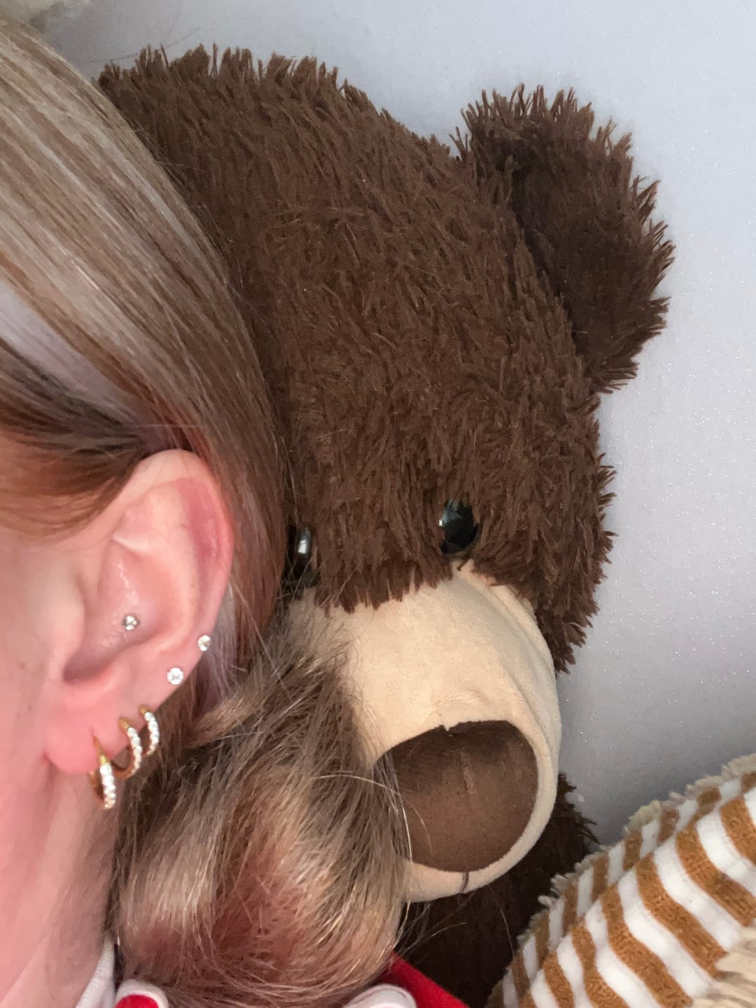 Customer photo review of Klara Set Ohrringe | 18K vergoldet