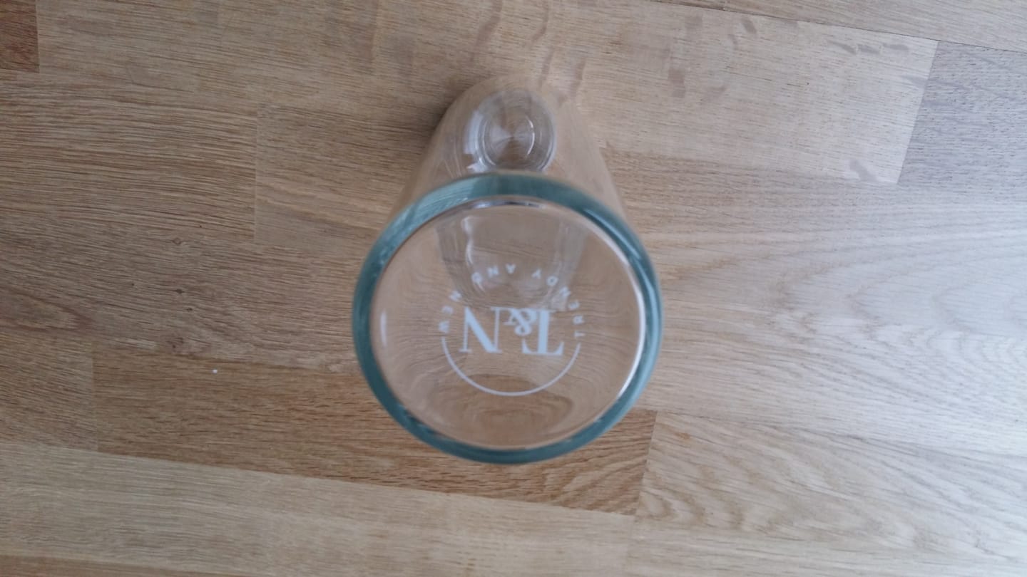 Customer photo review of T&N Glasflasche 1 Liter, 750ml, 550ml