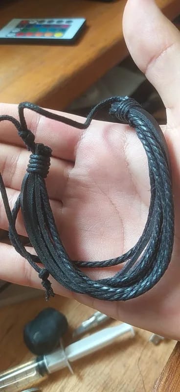 Customer photo review of Bracelet Femme Africain