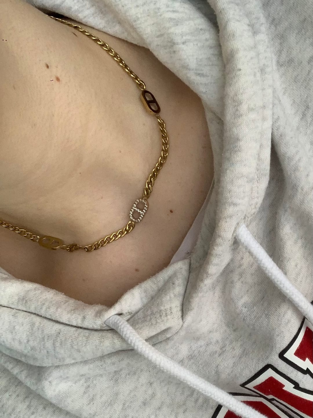 Customer photo review of Prestige 2 Halskette | 18K vergoldet