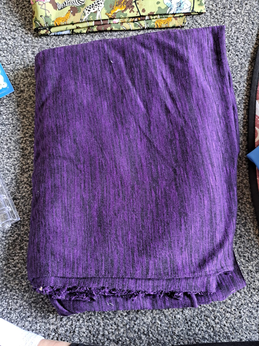 Customer photo review of Melange Jersey Fabric
