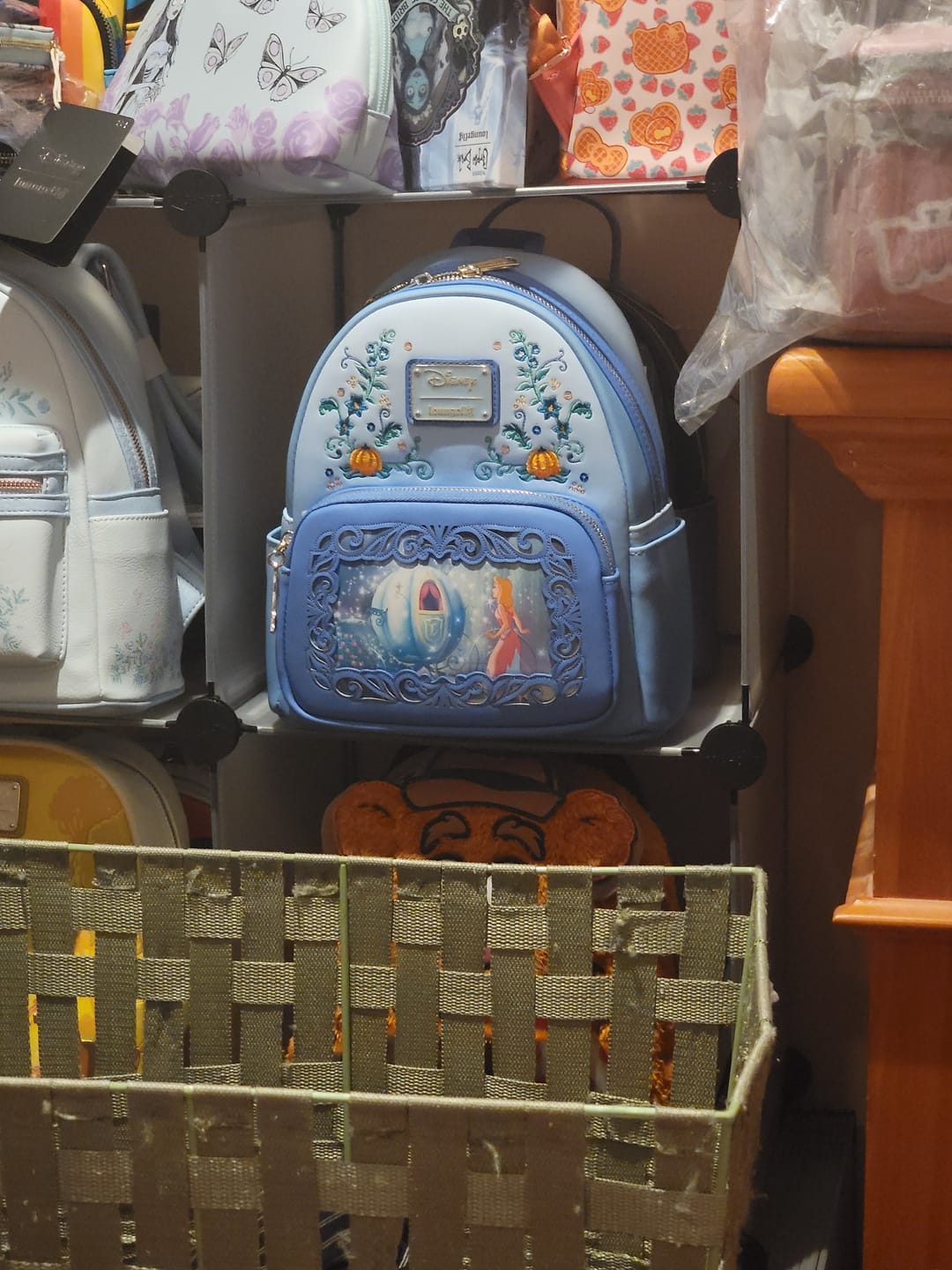 Customer photo review of 707 Street Exclusive - Loungefly Disney Princess Dreams Series Cinderella Mini Backpack