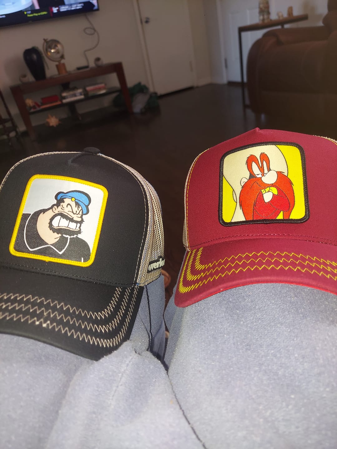Customer photo review of OVERLORD X Looney Tunes: Yosemite Sam Trucker Cap