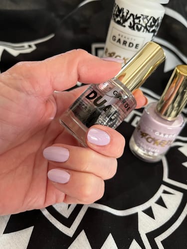 Customer photo review of Dual Base & Top Coat