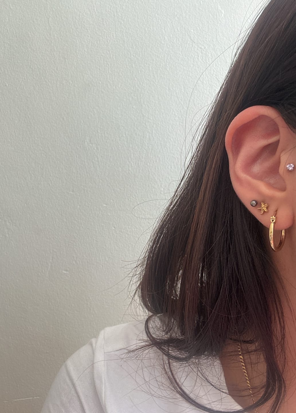 Customer photo review of Piercing Starfish