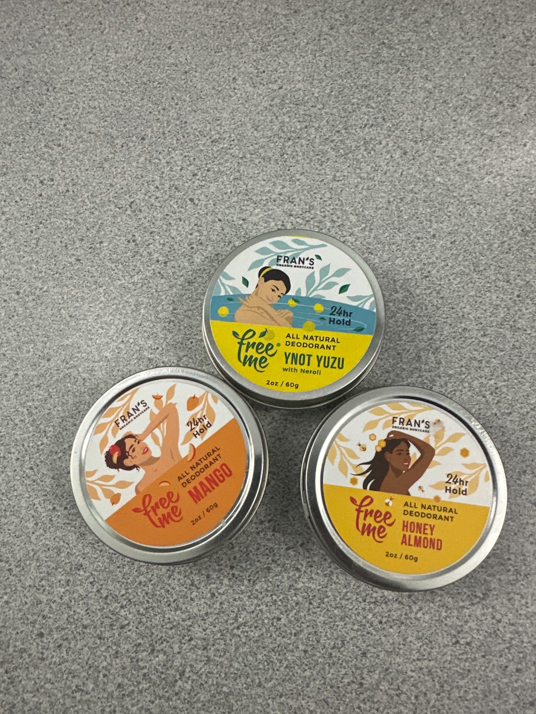 Customer photo review of FreeMe All Natural Deodorant