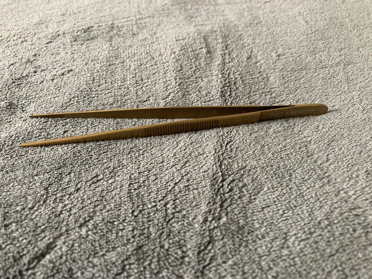 Customer photo review of Small Straight SuperFine Tweezers & Holdfast Magnetic Pin Bundle