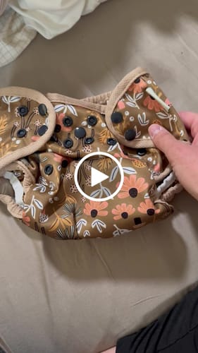 Customer video review of Patterned Reusable Cloth Diaper COVERS