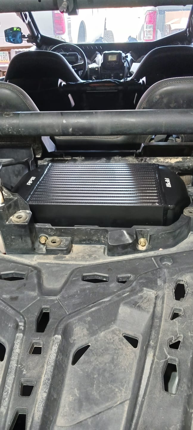 Customer photo review of 2020+ Can-Am X3 Big Core Intercooler 120hp, 172hp & 195hp Upgrade