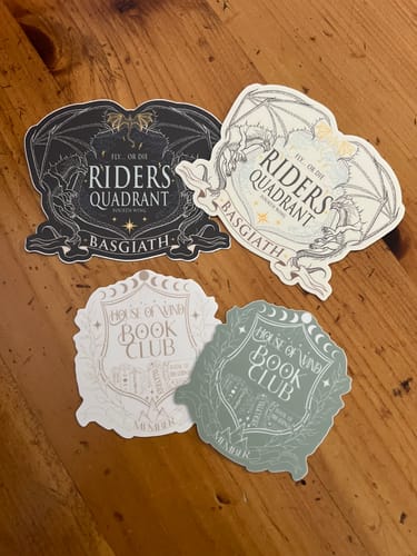 Customer photo review of Riders Quadrant Crest Sticker