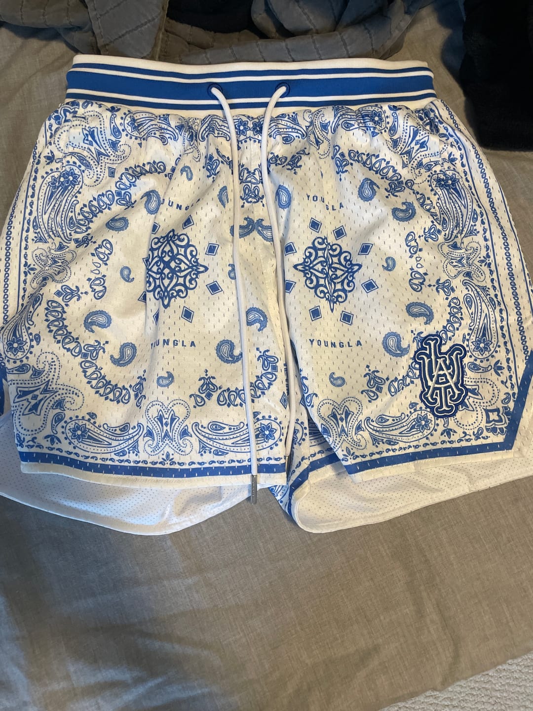 Customer photo review of 132 Infamous Bandana Shorts