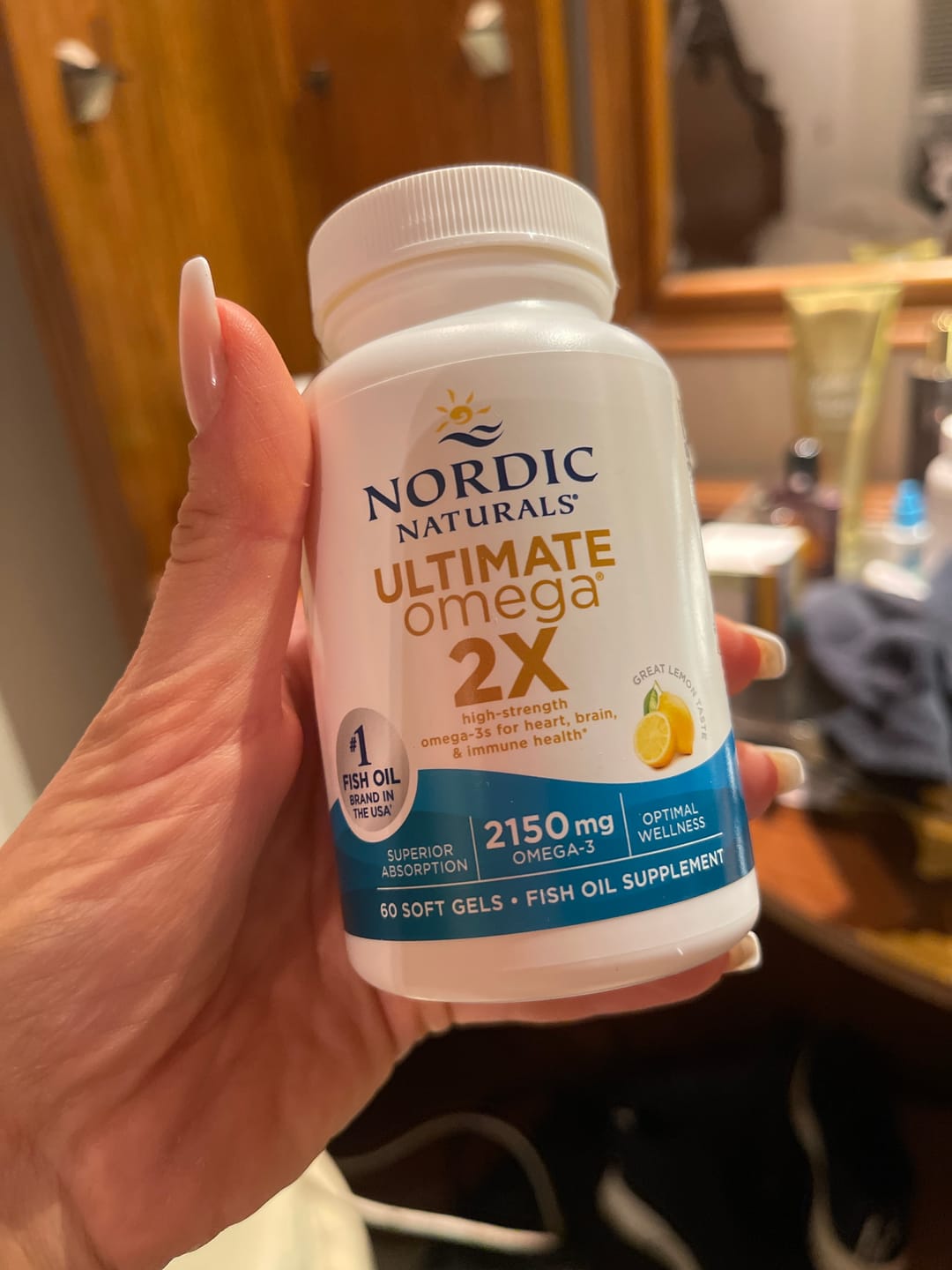 Customer photo review of Ultimate Omega-3  2X 2.150 mg-60 softgels