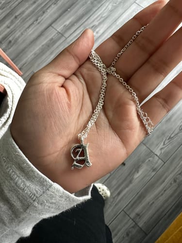 Customer photo review of A Icon Necklace