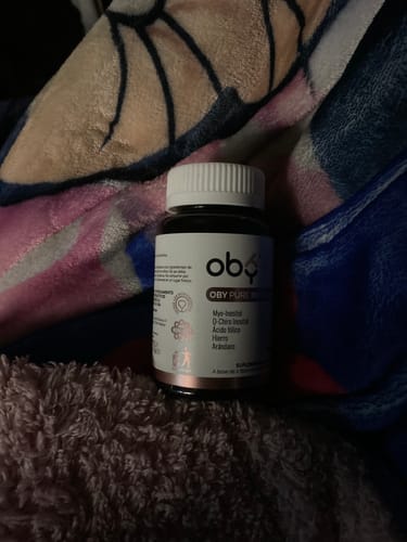 Customer photo review of OBY Pure Inositol | Myo Inositol y D-Chiro Inositol, Ácido Fólico, Hierro y Extracto Arándano
