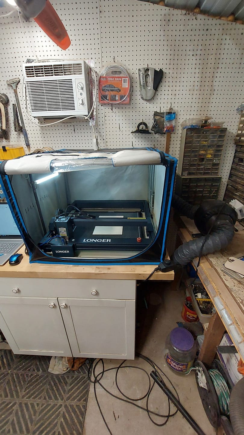 Customer photo review of Longer Laser B1 40W (44-48W Output Power)