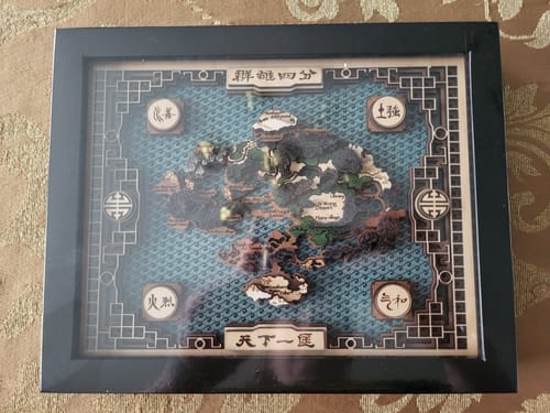 Customer photo review of THE LAST AIRBENDER 3D MAP
