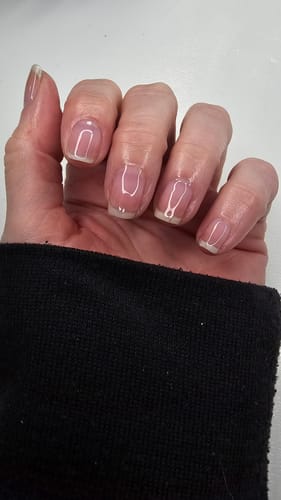Customer photo review of Rocket Nail Fuel Nail Repair - Purple