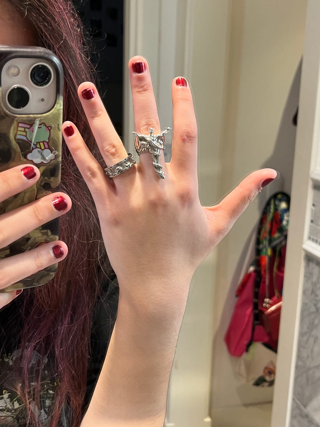 Customer photo review of FALLEN ANGEL RING