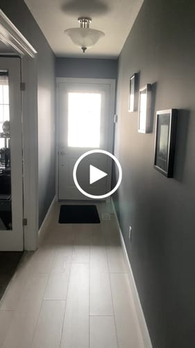 Customer video review of SmartWings Motorized Light Filtering Roller Shades 70% Blackout Safari