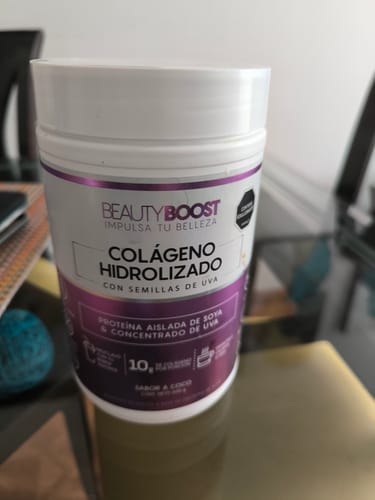 Customer photo review of COLÁGENO HIDROLIZADO CON VITAMINA C, D3, BIOTINA Y SEMILLAS DE UVA