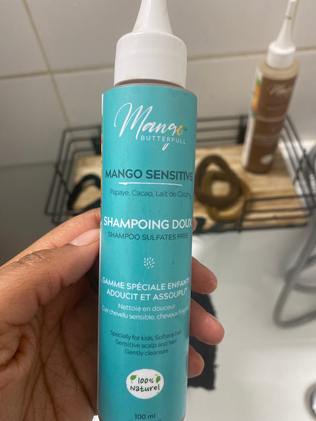 Customer photo review of Shampoing Doux SENSITIVE