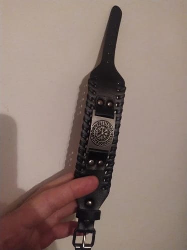 Customer photo review of BRACELET VIKING VEGVISIR