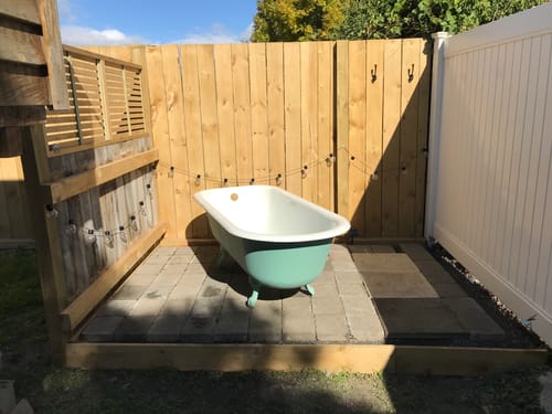 Customer photo review of Cast Iron ACORN double prong Coat hook 145mm long