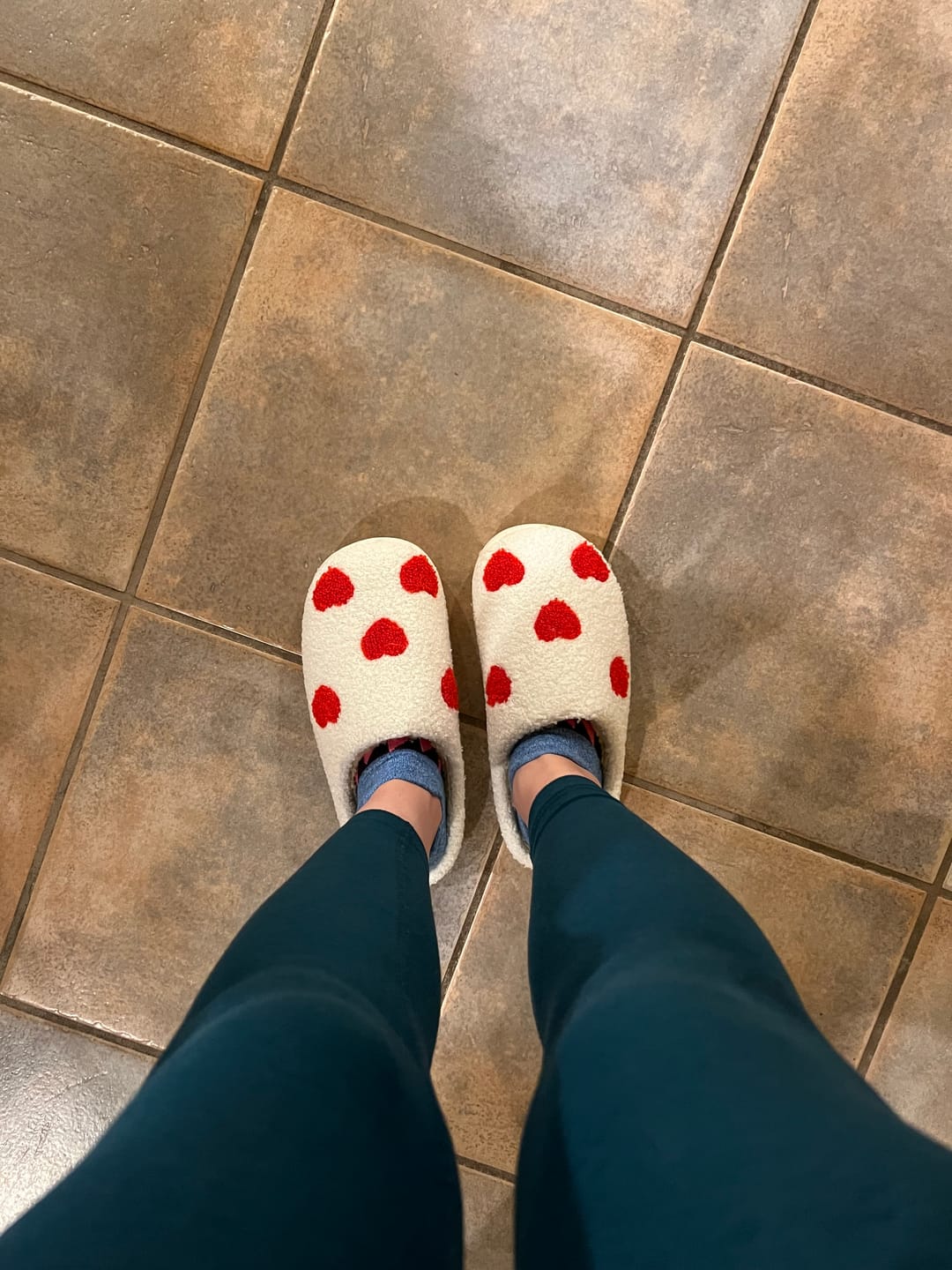 Customer photo review of Lover's Plush Slippers